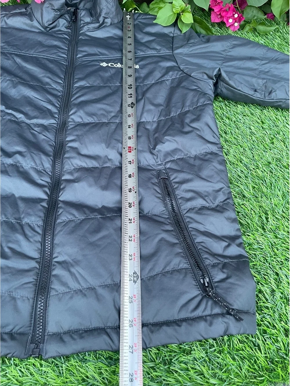 Columbia Omni-Heat Black Insulated Jacket Size S